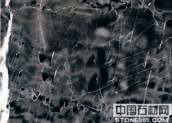 杭灰(白筋)大理石石材图片